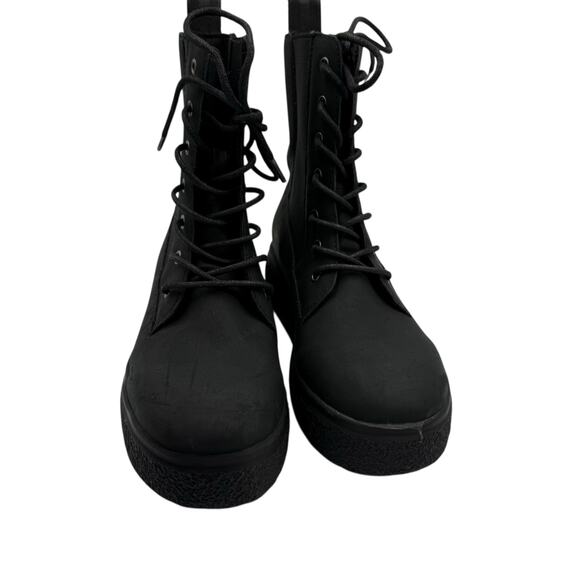 EUC Rocket Dog Aggie Black Lace Up Boot  - Size 8.5 - Picture 4 of 7